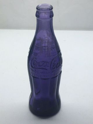Purple Hobbleskirt Coca - Cola Mt.  Airy N.  C.  Great Sun Room Decor