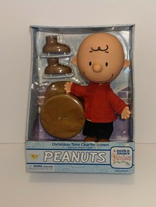 Peanuts Charlie Brown Christmas Time Deluxe Peanuts Figure Try Me