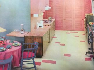 Fantastic Mid Century Modern Kitchen Color Design Booklet Vintage Auburn Ny