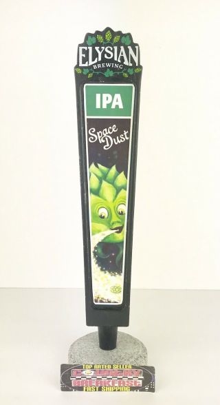 Elysian Brewing Company Space Dust Ipa Beer Tap Handle 11” Tall -
