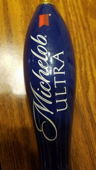 Michelob Ultra Beer Pub Style Tap Handle 11 3/4” Tall 3