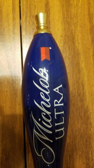 Michelob Ultra Beer Pub Style Tap Handle 11 3/4” Tall 6