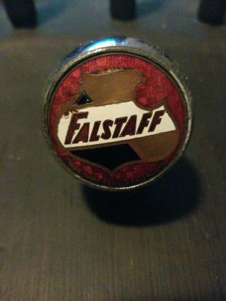 Rare Vintage Robbins Aluminum Falstaff Beer Ball Tap Knob Beer Tap