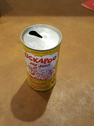 Rare Old Dogpatch USA Kickapoo Joy Juice Al Capp Li’l Abner Soda Pop Can Nugrape 2