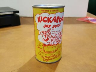 Rare Old Dogpatch USA Kickapoo Joy Juice Al Capp Li’l Abner Soda Pop Can Nugrape 6