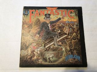 1975 Elton John “ Captain Fantastic And The Brown Dirt Cowboy “ Lp Vinyl Record
