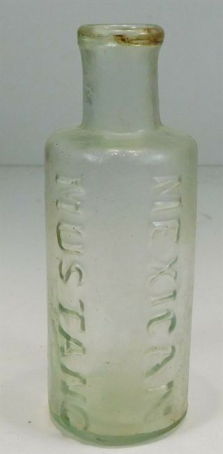 C1840 Agua Open Pontil - Mexican Mustang Liniment