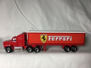 Matchbox Ferrari Red Transporter Display Case Stored