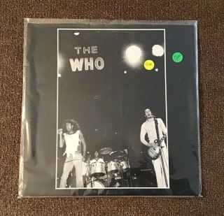 Lp The Who Live Rare 1st Press Boot Townshend Daltry B2299 Memorylen