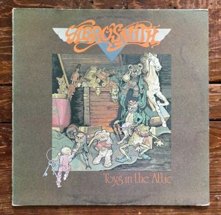 Aerosmith - Toys In The Attic (vinyl,  Lp,  1975,  Europe,  Holland,  Cbs 80773) Rare