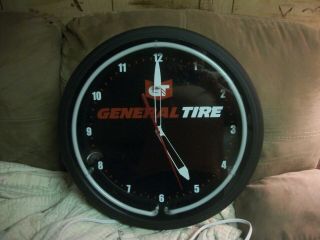 General Tire 20 " Neon Clock Tire Dealer Only Item