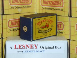 Matchbox Moko Lesney Albion Chieftain Cement Lorry 51 Type B3 Empty Box