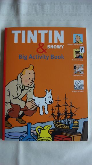 Tintin - Book/livre " Tintin & Snowy: Big Activity Book " - 95 Pages
