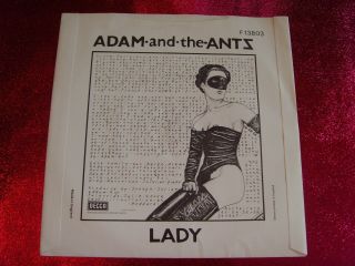 ADAM AND THE ANTS - YOUNG PARISIANS - 7  N.  MINT/N.  MINT/F 13803/A1 - B1/1978 UK 2
