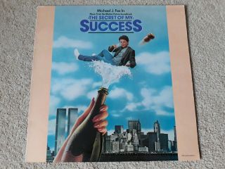 The Secret Of My Success Soundtrack Vinyl Lp - Rare Night Ranger - David Foster
