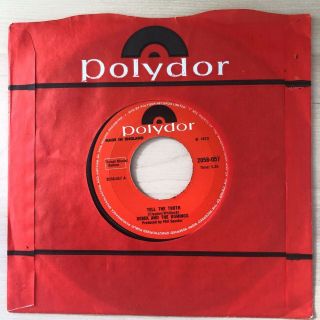 Derek And The Dominos Tell The Truth Uk 45 Eric Clapton Polydor 2058 - 057 Rare