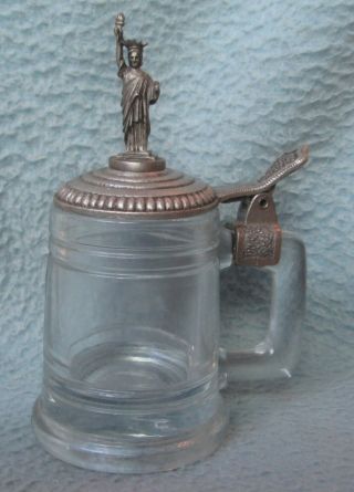 Statue Of Liberty York City Souvenir Shot Glass Mini Stein Mug