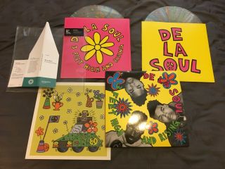 De La Soul 3 Feet High And Rising Vinyl Me Please VMP LP Damaged/Seam Split 3