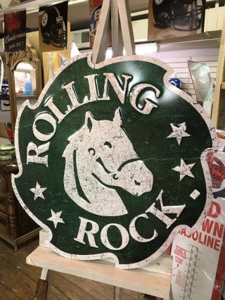 Rolling Rock Tin Sign