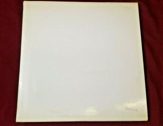 The Beatles White Album 2 Stereo Records Lps Apple Swb0 101 W/ Pictures