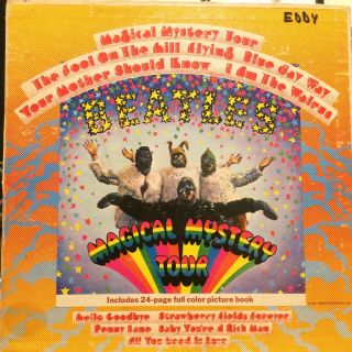The Beatles Magical Mystery Tour Lp Capitol Smal - 2835 Rare Orig Stereo