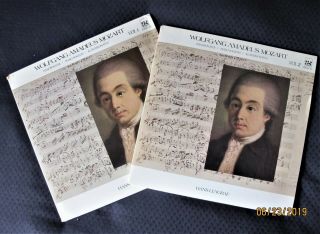 Hans Leygraf Mozart Piano Sonatas Vol 1 & 2,  (5) Lps Sweden Srlp 1391/5 Nm