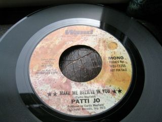 ♚ PATTI JO promo ' Make Me Believe In You ' NM - RARE Northern Soul 45 HEAR 2