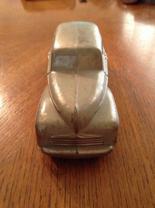 Vintage Antique Metal 1940 ' s Toy Car Shape 6