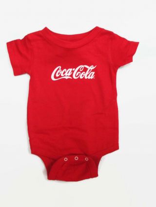 Coca - Cola Red Bodysuit One piece - 12 months 100 Cotton - 2