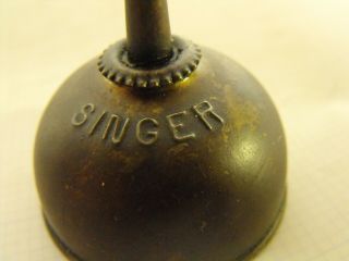 Vintage Singer Mini Thumb Pump Oilerforsewing Machine
