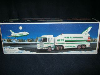 1999 Hess Toy Truck And Space Shuttle With Bag,  Batteries