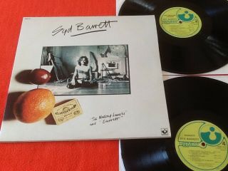 Syd Barrett / Pink Floyd " The Madcap Laughs " & " Barrett " Usa Double Vinyl Lp Ex