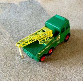 VINTAGE 1960 ' S MATCHBOX SERIES KING SIZE NO 12 FODEN BREAKDOWN TRACTOR 4