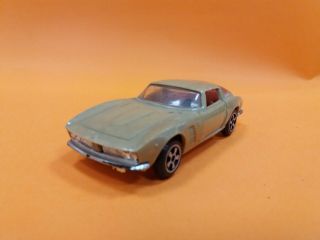 VINTAGE OLD RARE USSR PLASTIC TOY CAR ISO GRIFO 1:43 2