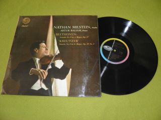 Beethoven - Sonata No.  9 & No.  8 / Nathan Milstein / Capitol Fds P 8430 Rainbow Ex