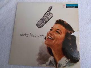 Lucy Ann Polk 1957 12 " Lp Lucky Lucy Ann On Mode Records Mod - Lp 115 Vg,  /vg