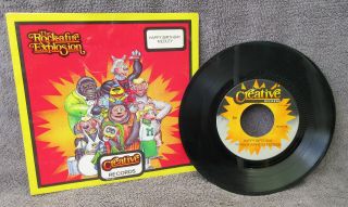 The Rock - afire Explosion Do o You Love Me / Happy Birthday 45rpm Record - 2