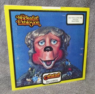 The Rock - afire Explosion Do o You Love Me / Happy Birthday 45rpm Record - 4