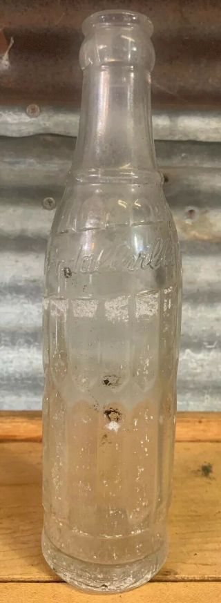 Rare Vtg 50s - 60s Kendallville Indiana 7 1/2 Oz Glass Soda Pop Bottle Crate 6