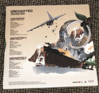Uncharted Boxed & Vinyl Records Soundtrack Gamers Giftset 2
