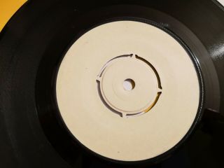 IRON MAIDEN - PURGATORY - BLANK WHITE LABEL 7 
