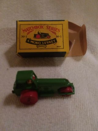 Vintage Moko Lesney matchbox and Dinky Toys Aveling - Barford Tractors 4