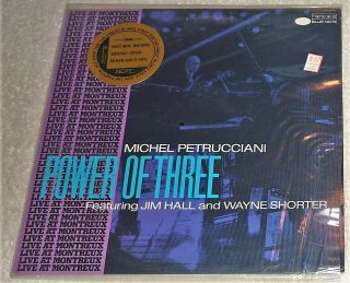 Vinyl Lp By Michel Petrucciani " Power Of Three " / Blue Note Bt - 85133 (1987)