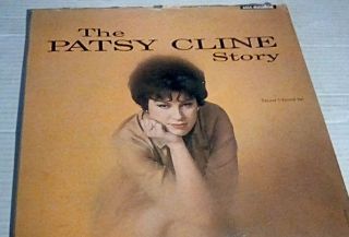Patsy Cline " The Patsy Cline Story " Lp Vinyl Record Album