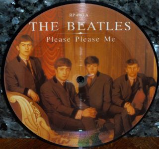 Rare Beatles " Please Please Me " Unplayed 1983 Uk - Only Picture Disc 45