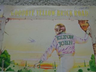 Goodbye Yellow Brick Road Vinyl LP MCA Records Elton John 1973 MCA 356 2 LP 2