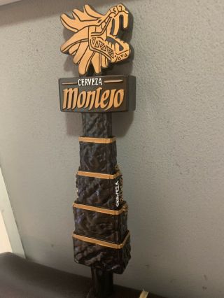 Montejo Cerveza Beer Tap Handle Bar Import Mexico Brewery