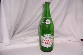 Canada Dry Ginger Ale Soda Pop Bottle Johnsonburg Pa Kork - N - Seal Cap