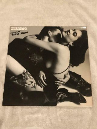 Scorpions - Love At First Sting 1984 Mercury 422 - 814 981 W/inner