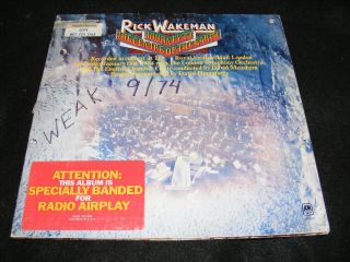 Banded Wlp Rick Wakeman Journey To The Center Of The Earth Gatefold A&m Prog 74